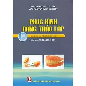SÁCH Phục hình răng tháo lắp (Dùng cho sinh viên Răng Hàm Mặt) - Công Sĩ