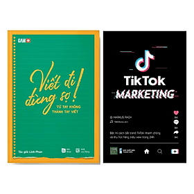 Combo 2 Cuốn: Viết Đi Đừng Sợ + Tiktok Marketing - Di Di