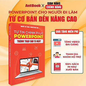 Sách PowerPoint Tin Học Văn Phòng Từ Cơ Bản Đến Nâng Cao Cho Người Đi Làm + Tặng Kèm Video Hướng Dẫn - Cao Lâm
