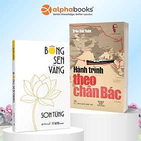 Combo Bông Sen Vàng - Thời Niên Thiếu Của Chủ Tịch Hồ Chí Minh Dưới Ngòi Bút Nhà Văn Sơn Tùng (Omega Plus) + Hành Trình Theo Chân Bác (NXB Trẻ) - 