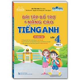 Sách GLOBAL SUCCESS - Bài Tập Bổ Trợ Và Nâng Cao Tiếng Anh Lớp 4 - Tập 2 (Có đáp án) - Minh Minh