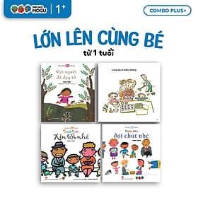 Truyện Ehon bé 3-4-5 tuổi - Bộ 4 cuốn Lớn lên cùng bé - Nam Việt