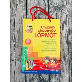 Chuẩn Bị Cho Bé Vào Lớp Một (Túi 10 Cuốn) - Minh Minh