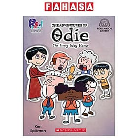 Sách ngoại văn: Reel Books Level 2 - The Adventures Of Odie 2 - The Long Way Home (With Storyplus) - Long