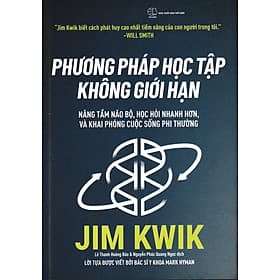 Combo 1 Cuốn sách: Sách - Phương Pháp Học Tập Không Giới Hạn - Nâng tầm não bộ, học giỏi nhanh hơn và khai phóng cuộc sống phi thường - Hạ