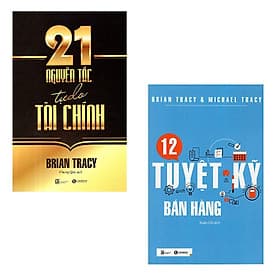 21 Nguyên Tắc Tự Do Tài Chính + 12 Tuyệt Kỹ Bán Hàng - Combo 2 Cuốn - Brian Tracy - Thái Hà Books - Chinh Ba