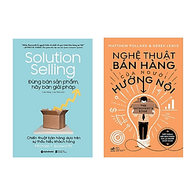 Combo 2 Cuốn Kỹ Năng Bán Hàng: Đừng Bán Sản Phẩm, Hãy Bán Giải Pháp + Nghệ Thuật Bán Hàng Của Người Hướng Nội - Thu