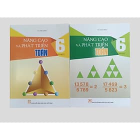 Combo Nâng Cao Phát Triển Toán Lớp 6 Tập 1+2 - Vũ Hữu Bình