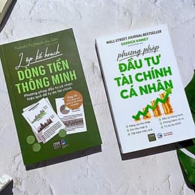 Combo 2 cuốn Phương Pháp Đầu Tư Tài Chính Cá Nhân + Lập Kế Hoạch Dòng Tiền Thông Minh - Bản Quyền
