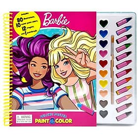 Mattel Barbie Deluxe Poster Paint & Color - Nam Phương