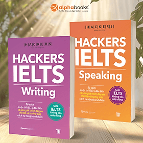 Combo 2 Cuốn Hackers IELTS : Hackers IELTS Speaking + Hackers IELTS Writing