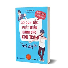 Sách Hành trình trưởng thành: 30 Quy tắc phát triển dành cho con trai tuổi dậy thì - Trí
