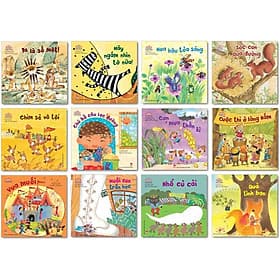 Combo Kính Vạn Hoa Thiên Nhiên (12 Cuốn) - Kim