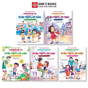 Combo (5T) - Những bài học hay giúp bé lớn lên khỏe mạnh, an toàn
