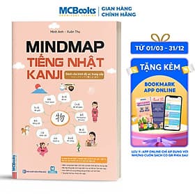 Mindmap Kanji tiếng Nhật – Dành cho trình độ sơ, trung cấp - Học kèm app - Trí