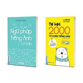Combo Tự Học Ngữ Pháp Tiếng Anh Cơ Bản Và Tự Học 2000 Từ Vựng Tiếng Anh Theo Chủ Đề - Khổ Nhỏ Cầm Tay - Theo Theobald
