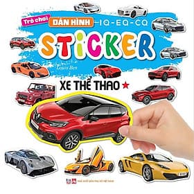 Sách Trò chơi dán hình IQ - EQ - CQ Sticker - Việt Thư