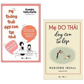 Combo 2 cuốn dạy con: Mẹ Thông Thái Dạy Con Tại Nhà + Mẹ Do Thái Dạy Con Tự Lập - Nha Nha