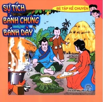 Sách Bé Tập Kể Chuyện - Sự Tích Bánh Chưng Bánh Giầy - ảnh 3