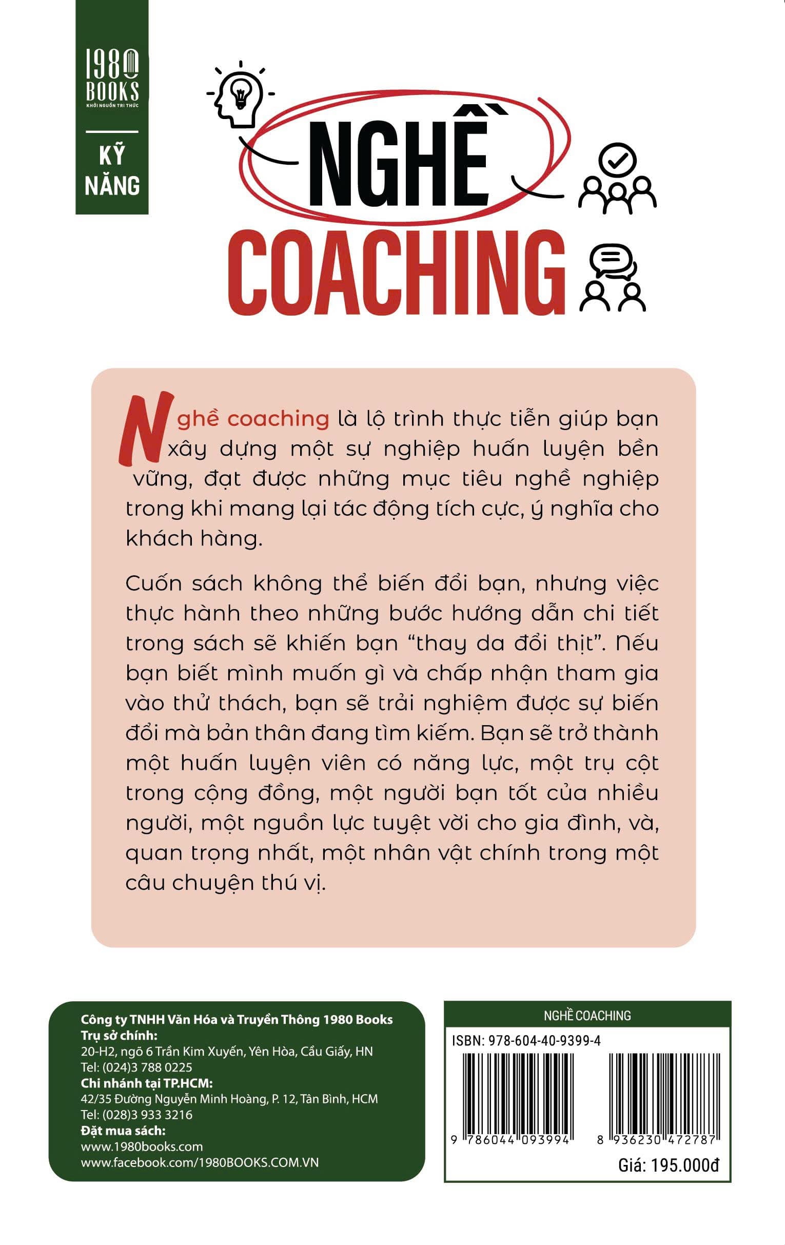 Sách Nghề Coaching - ảnh 3