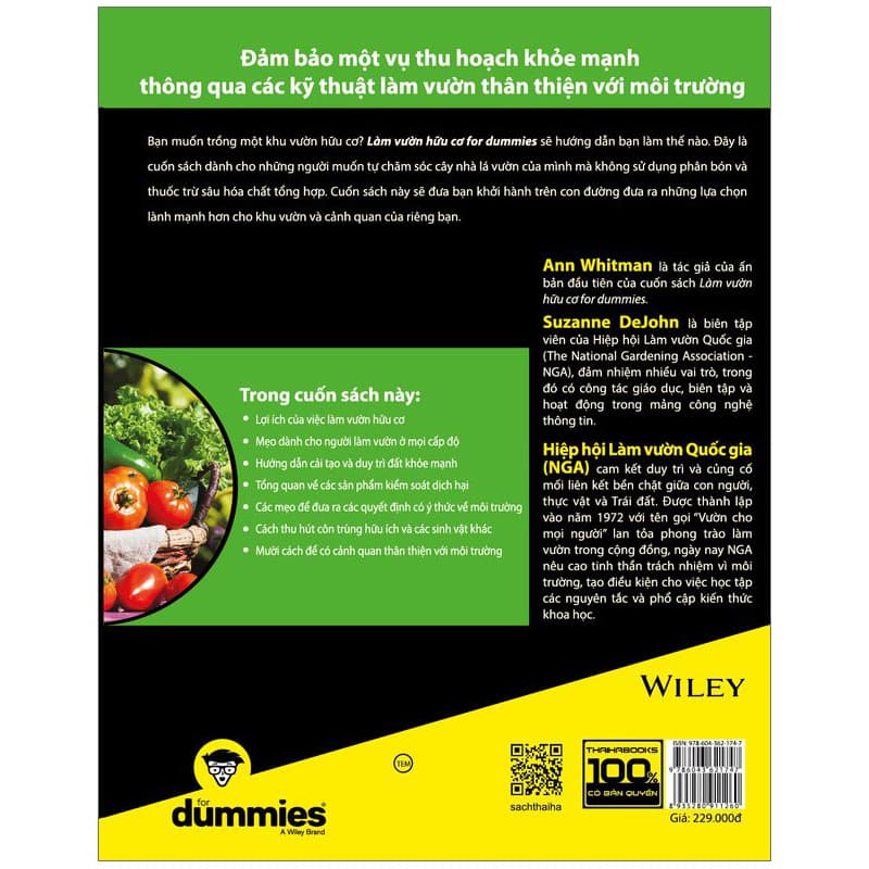 Sách Làm Vườn Hữu Cơ For Dummies - ảnh 3