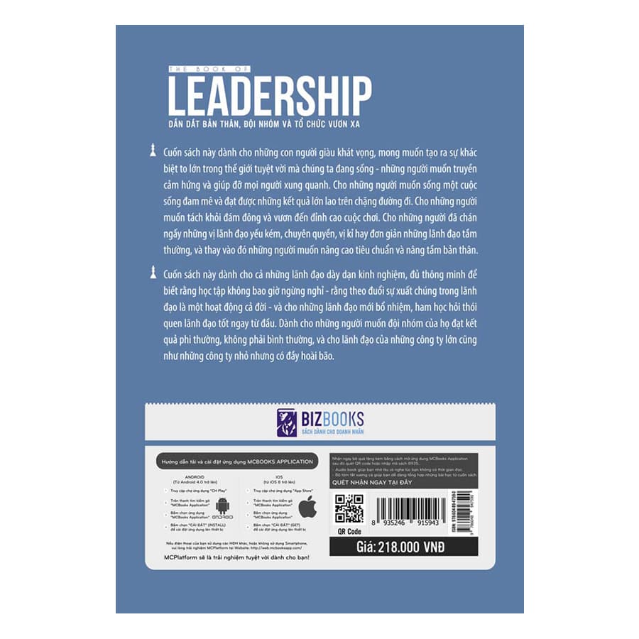 Sách The Book Of Leadership - Dẫn Dắt Bản Thân, Đội Nhóm Và Tổ Chức Vươn Xa - ảnh 4