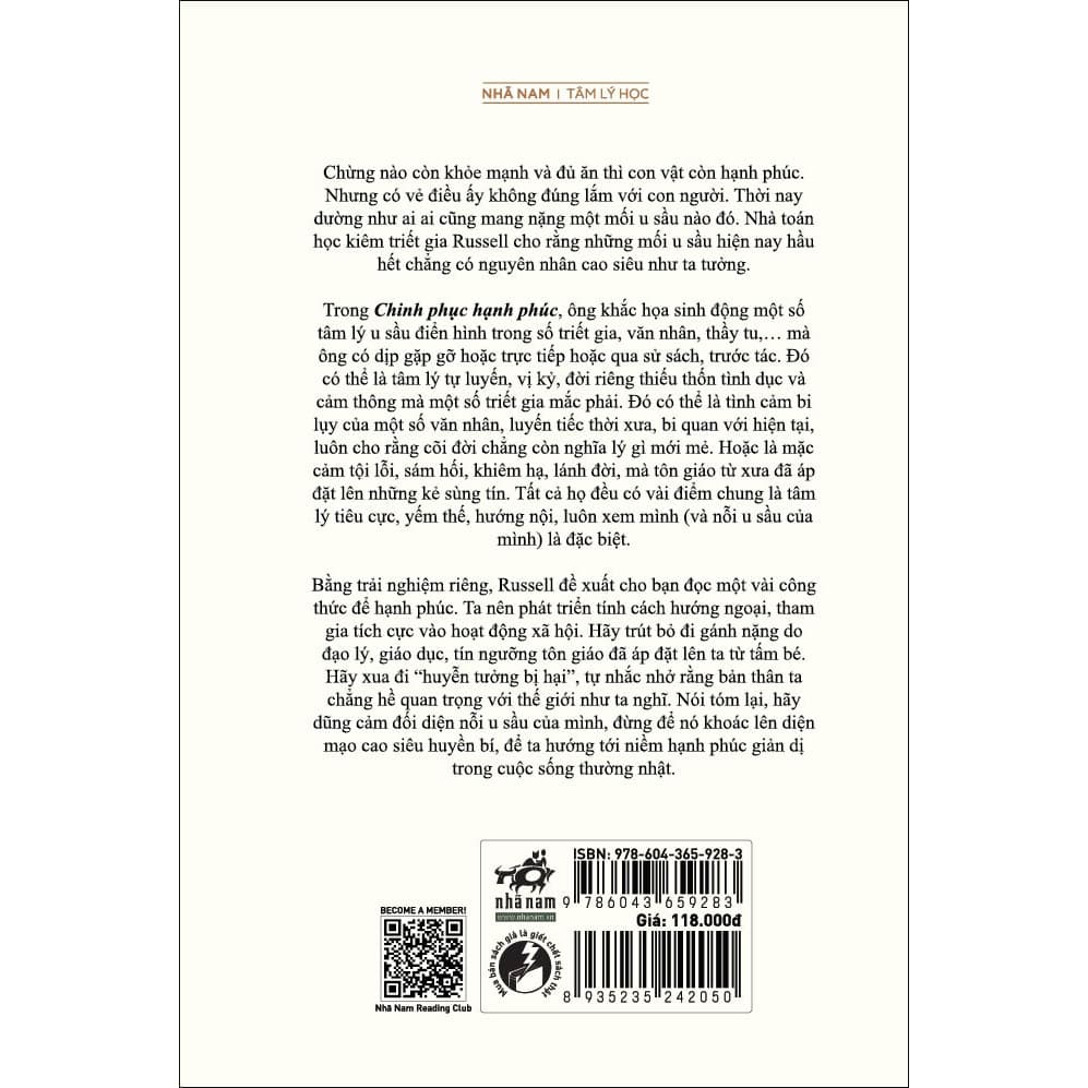 Sách Chinh phục hạnh phúc - ảnh 3