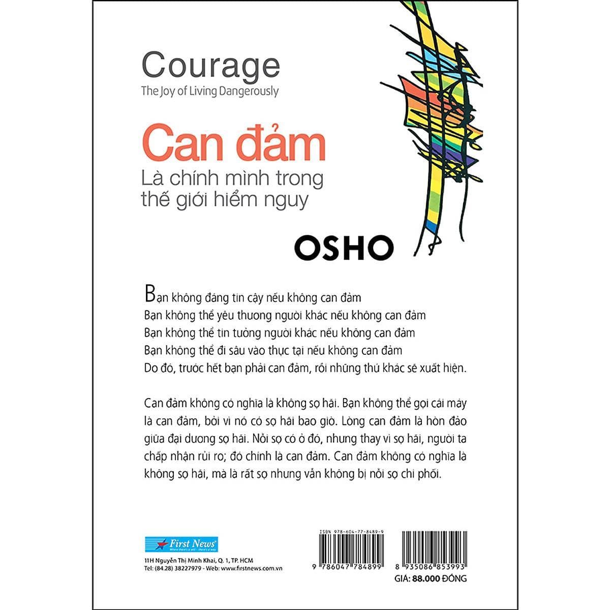Sách OSHO - Can Đảm Là Chính Mình Trong Thế Giới Hiểm Nguy - ảnh 4