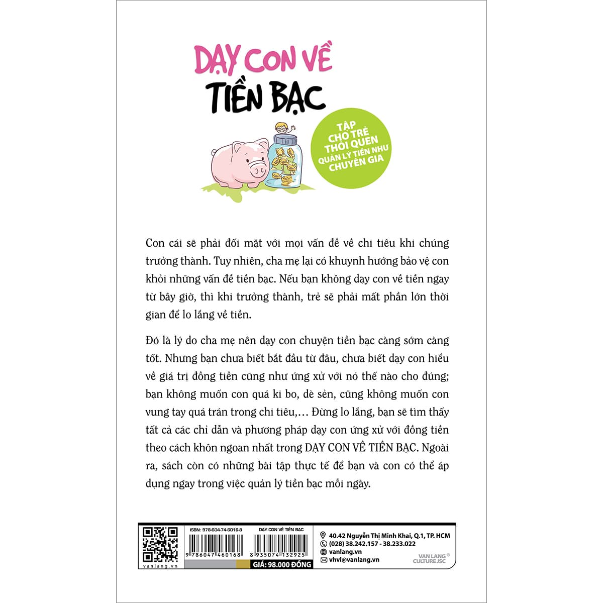 Sách Dạy Con Về Tiền Bạc - Tái Bản - ảnh 3