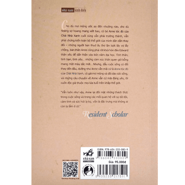 Sách Anne Tóc Đỏ Ở Đảo Hoàng Tử Edward (Tái Bản 2018) - ảnh 3