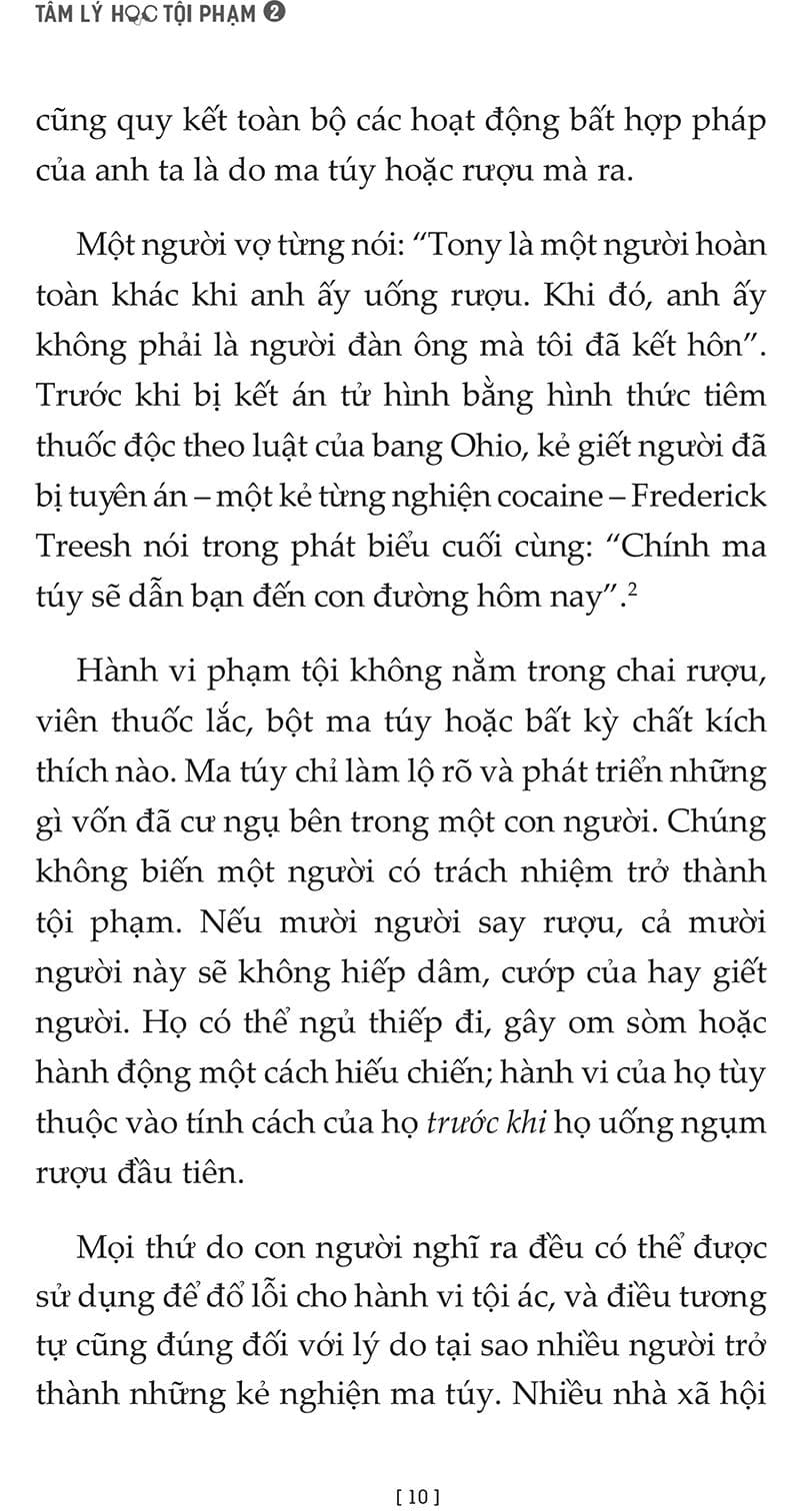 Sách Tâm Lý Học Tội Phạm - Tập 2 - ảnh 10