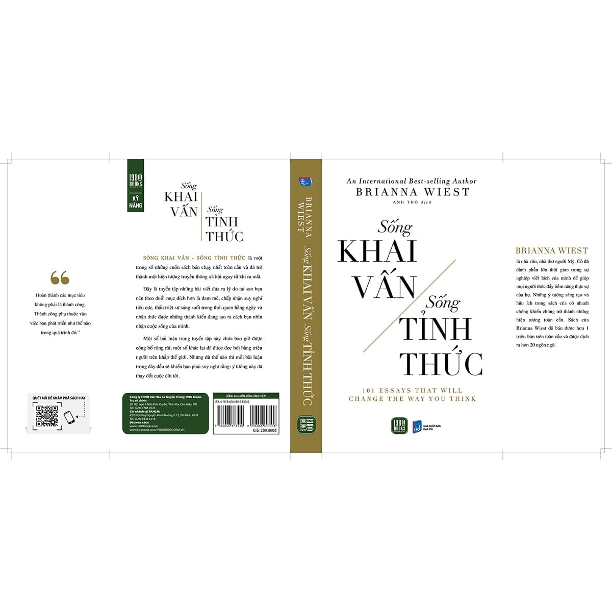 Sách Sống Khai Vấn - Sống Tỉnh Thức - ảnh 4