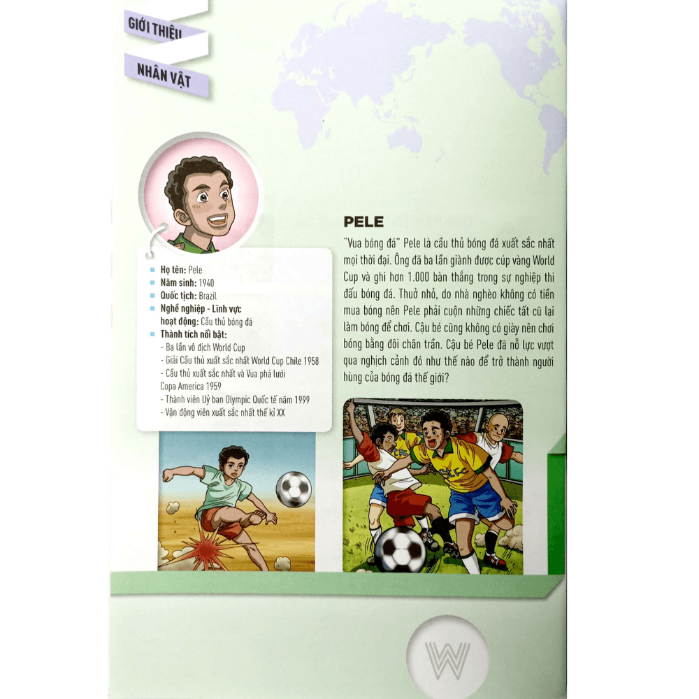 Sách WHO? Chuyện Kể Về Danh Nhân Thế Giới: Pele (Tái Bản 2023) - ảnh 4