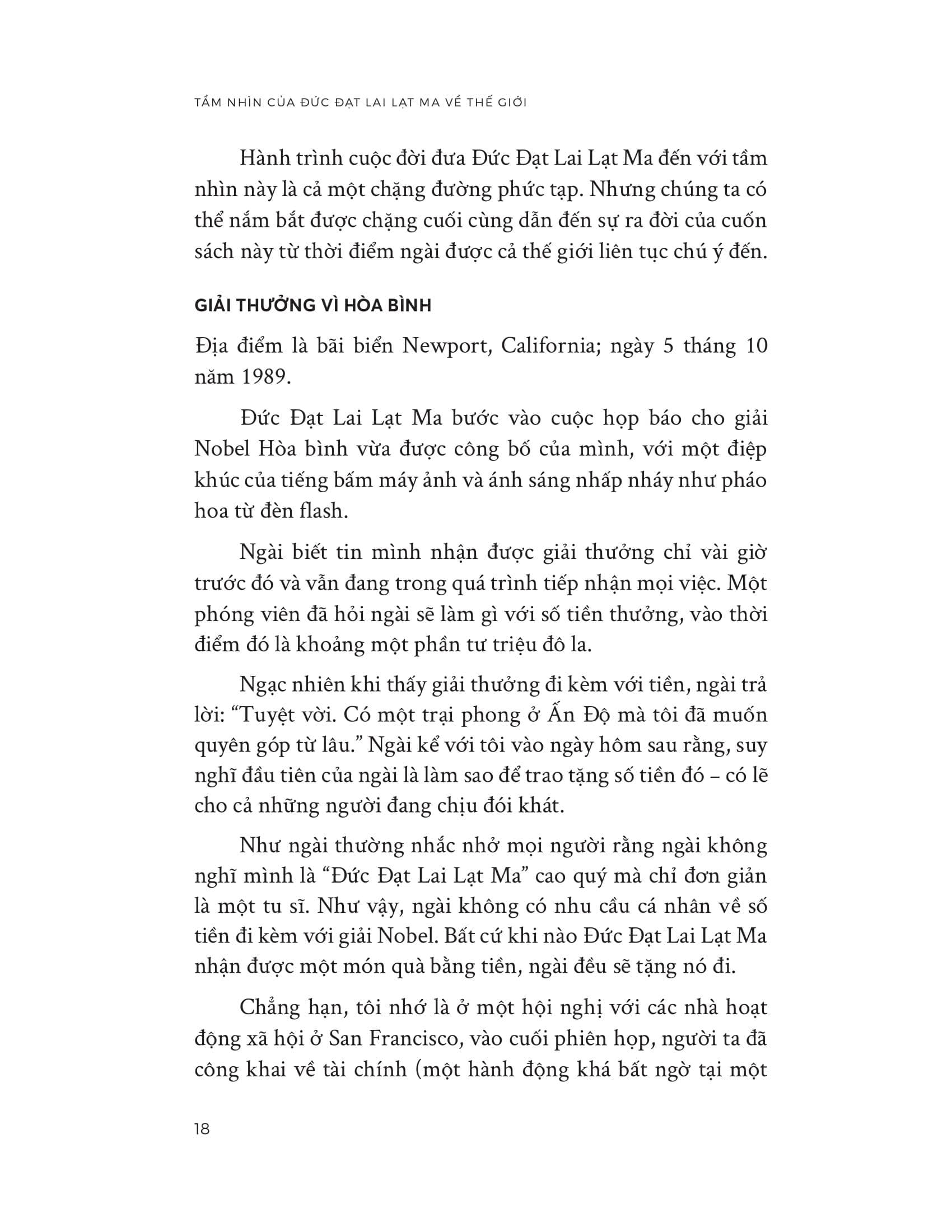 Sách - Tầm Nhìn Của Đức Đạt Lai Lạt Ma Về Thế Giới - ảnh 17