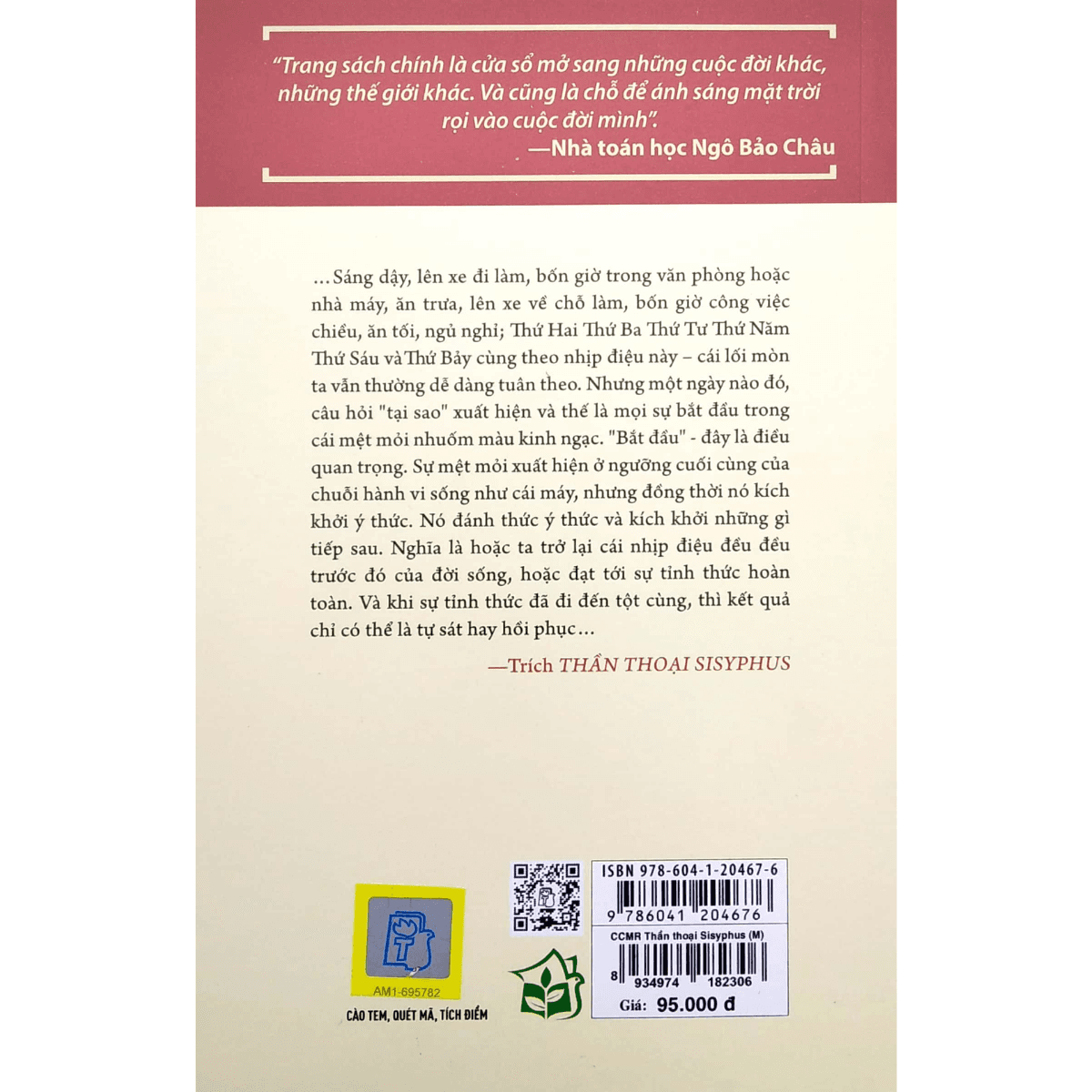 Sách Cánh Cửa Mở Rộng -Thần Thoại Sisyphus - ảnh 3