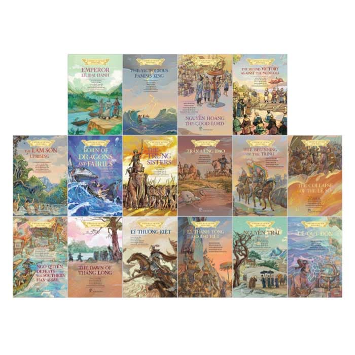 Sách Boxset A History Of Vietnam In Pictures (In Colour) (Bộ 16 Cuốn) - ảnh 2