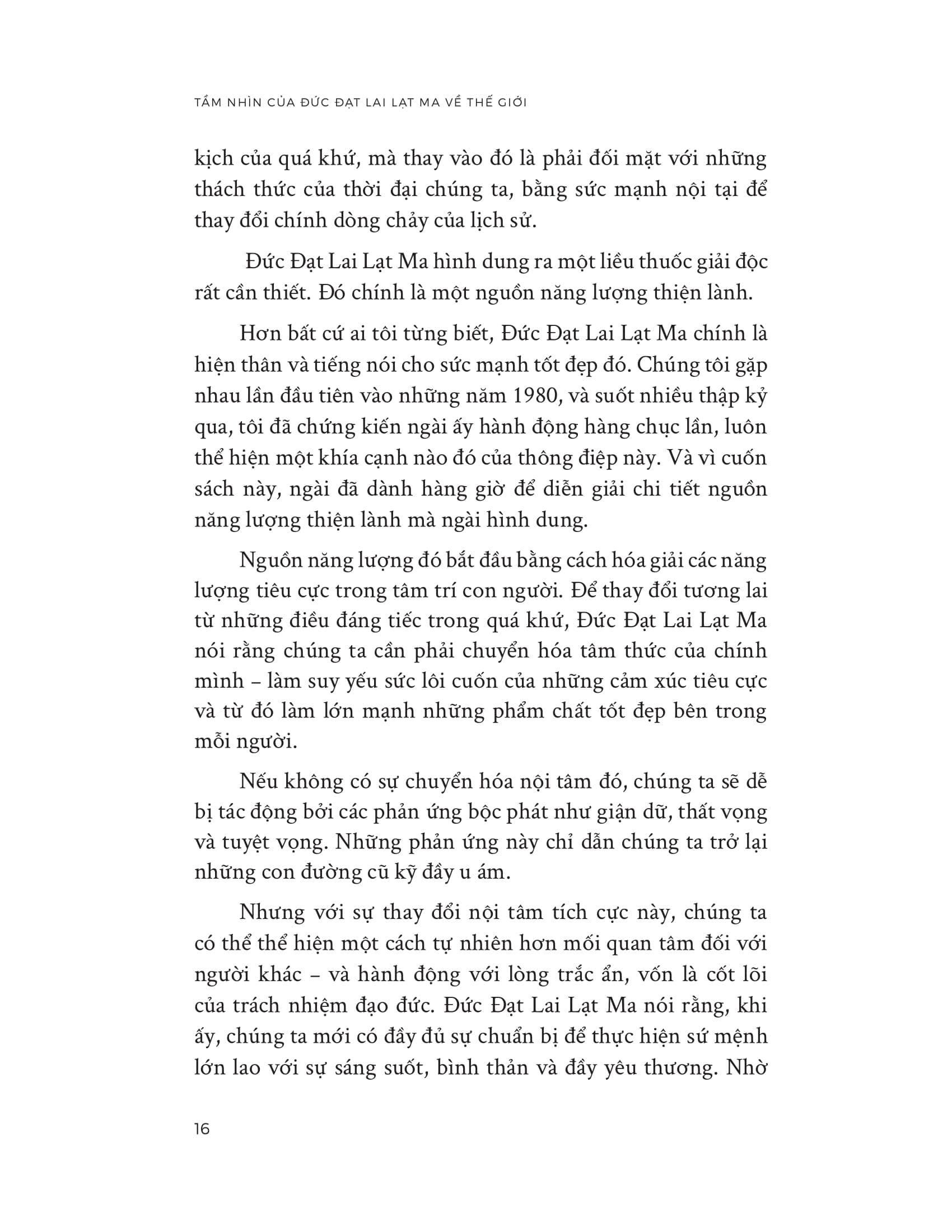 Sách - Tầm Nhìn Của Đức Đạt Lai Lạt Ma Về Thế Giới - ảnh 15