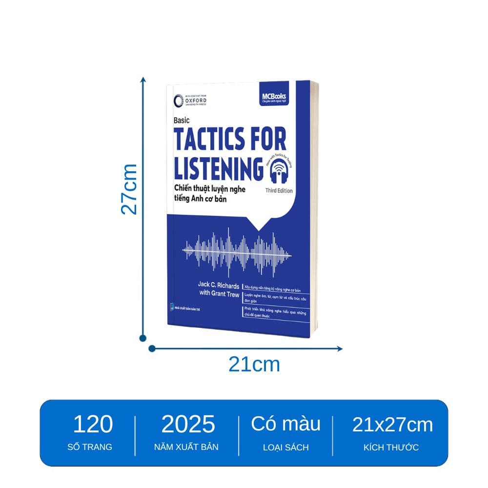 Tactics for Listening - Basic - Chiến thuật luyện nghe Tiếng Anh cơ bản - ảnh 4
