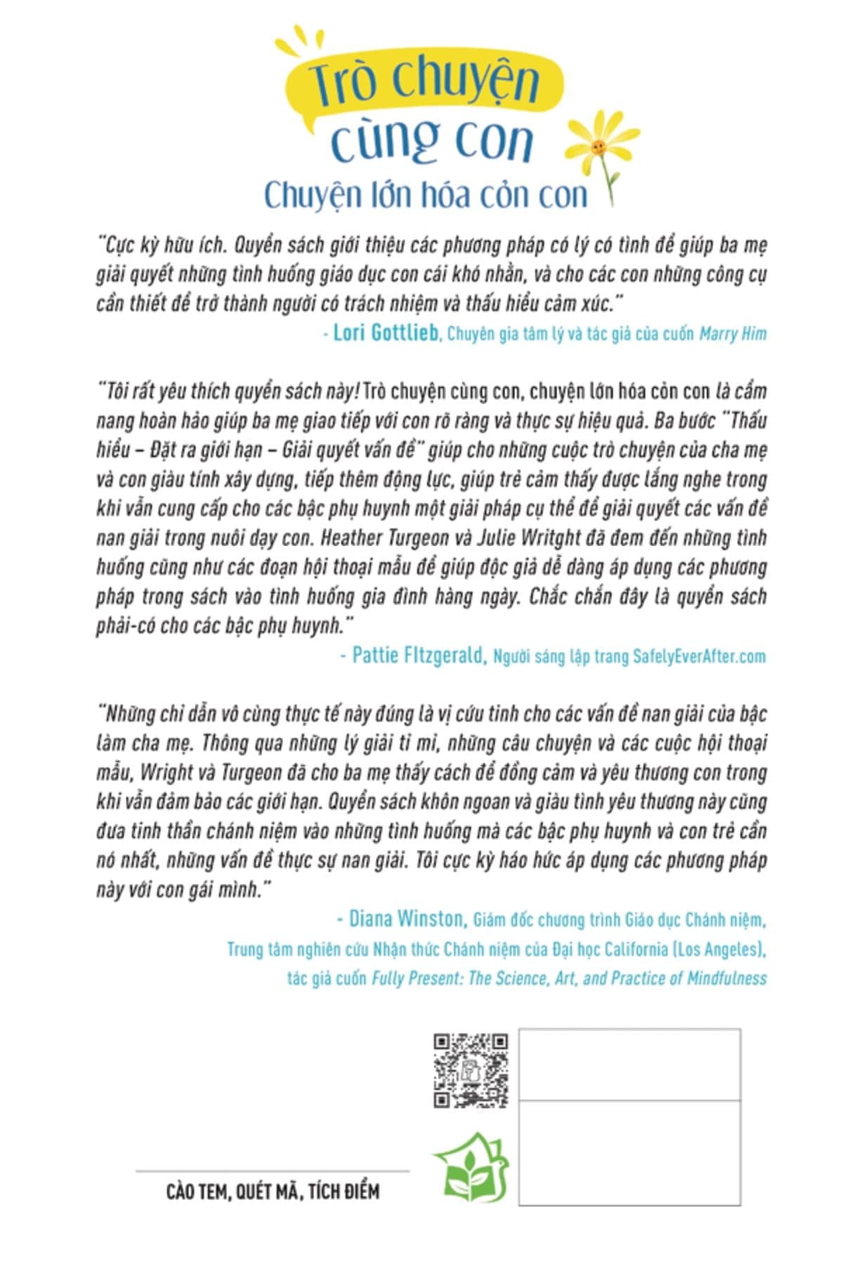 Trò Chuyện Cùng Con - Chuyện Lớn Hóa Chuyện Cỏn Con - ảnh 10