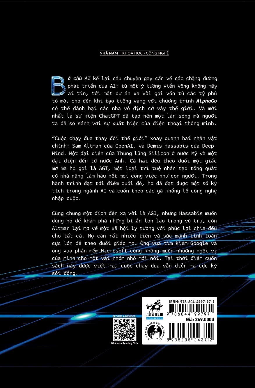 Sách Bá chủ AI - Trí tuệ nhân tạo ChatGPT, và cuộc chạy đua thay đổi thế giới - ảnh 3