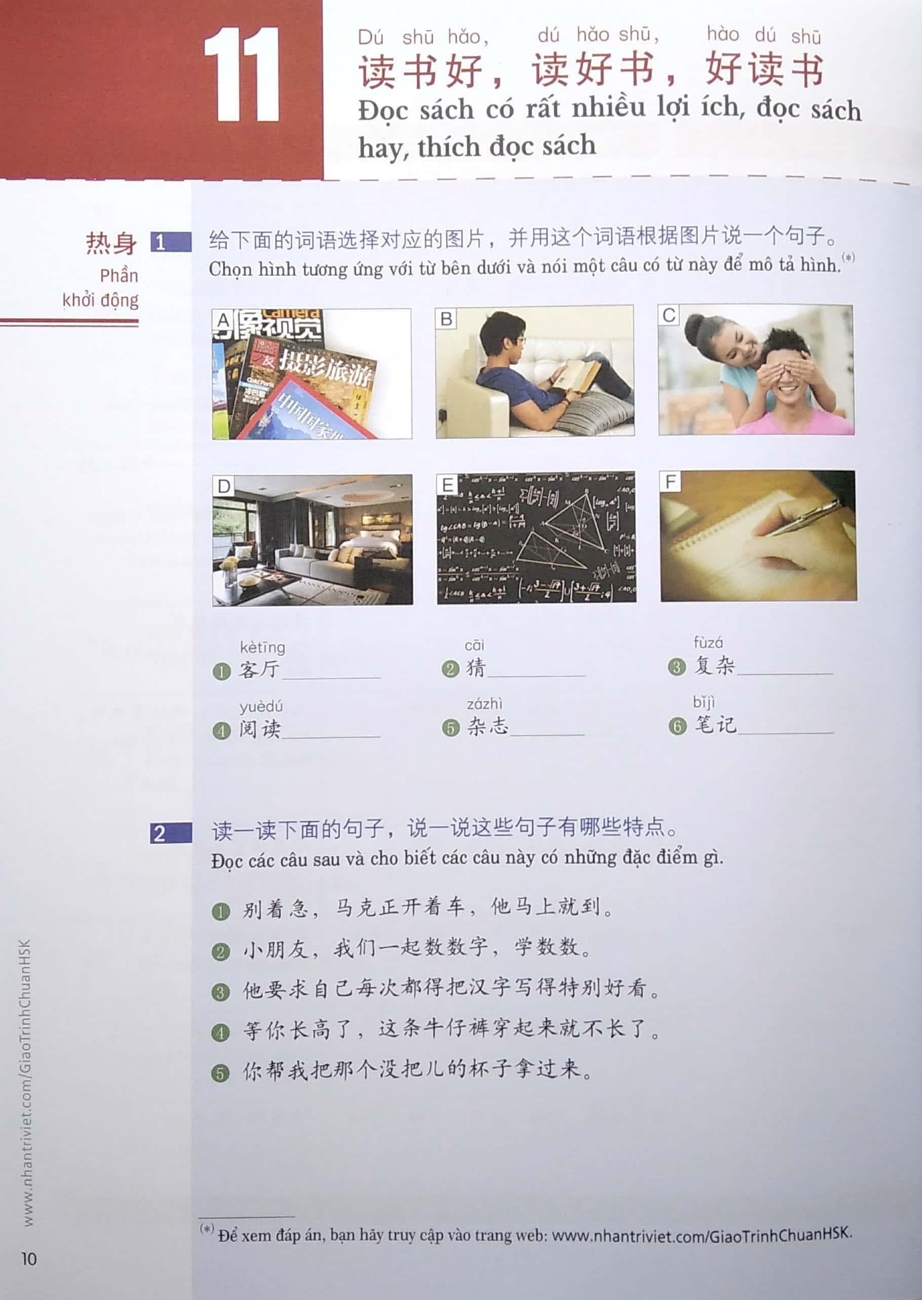 Giáo Trình Chuẩn HSK 4 - Tập 2 - ảnh 5