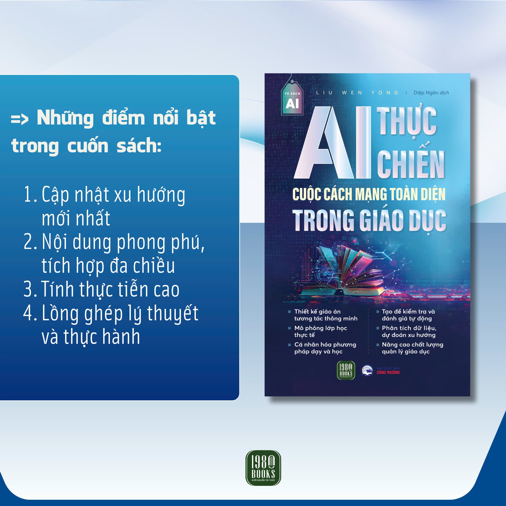 Sách AI Thực Chiến : Cuộc Cách Mạng Toàn Diện Trong Giáo Dục - ảnh 3