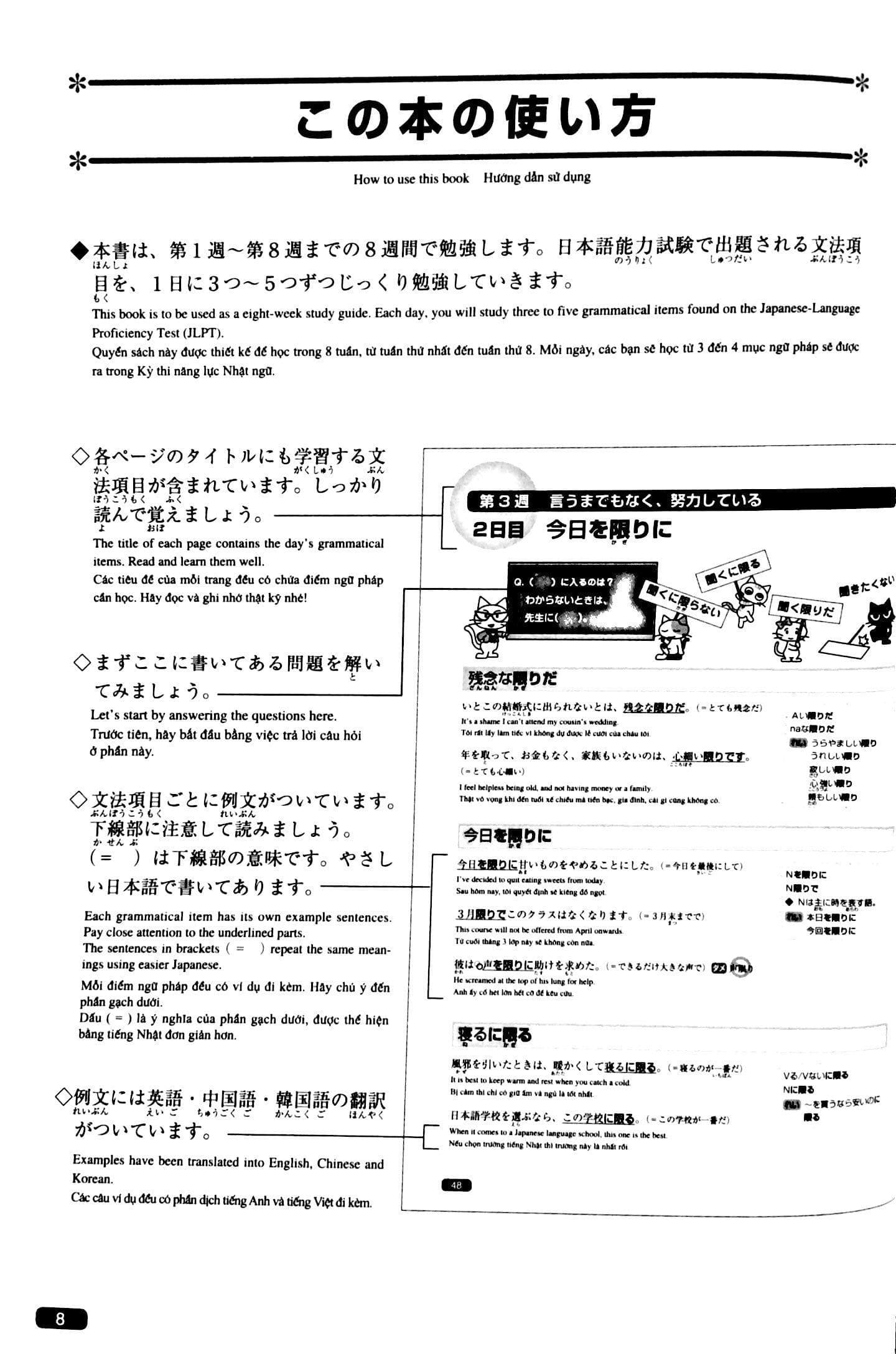 Sách Luyện Thi Năng Lực Nhật Ngữ N1 - Ngữ Pháp - ảnh 9