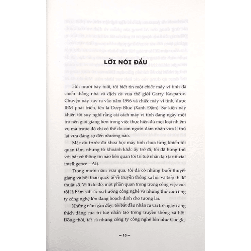 Sách AI - Trí Tuệ Nhân Tạo - 101 Điều Cần Biết Về Tương Lai - ảnh 4