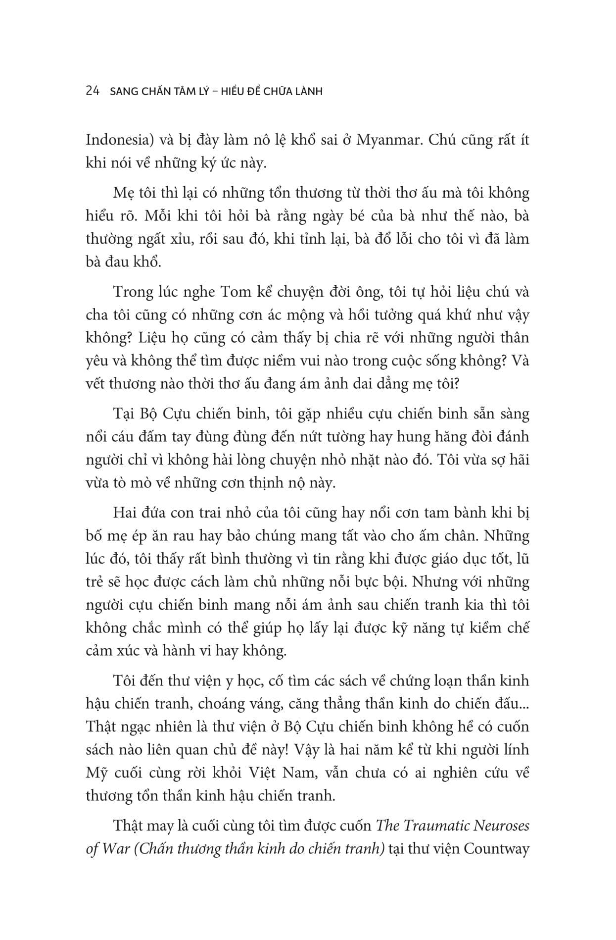 Sách Sang Chấn Tâm Lý - Hiểu Để Chữa Lành - ảnh 10