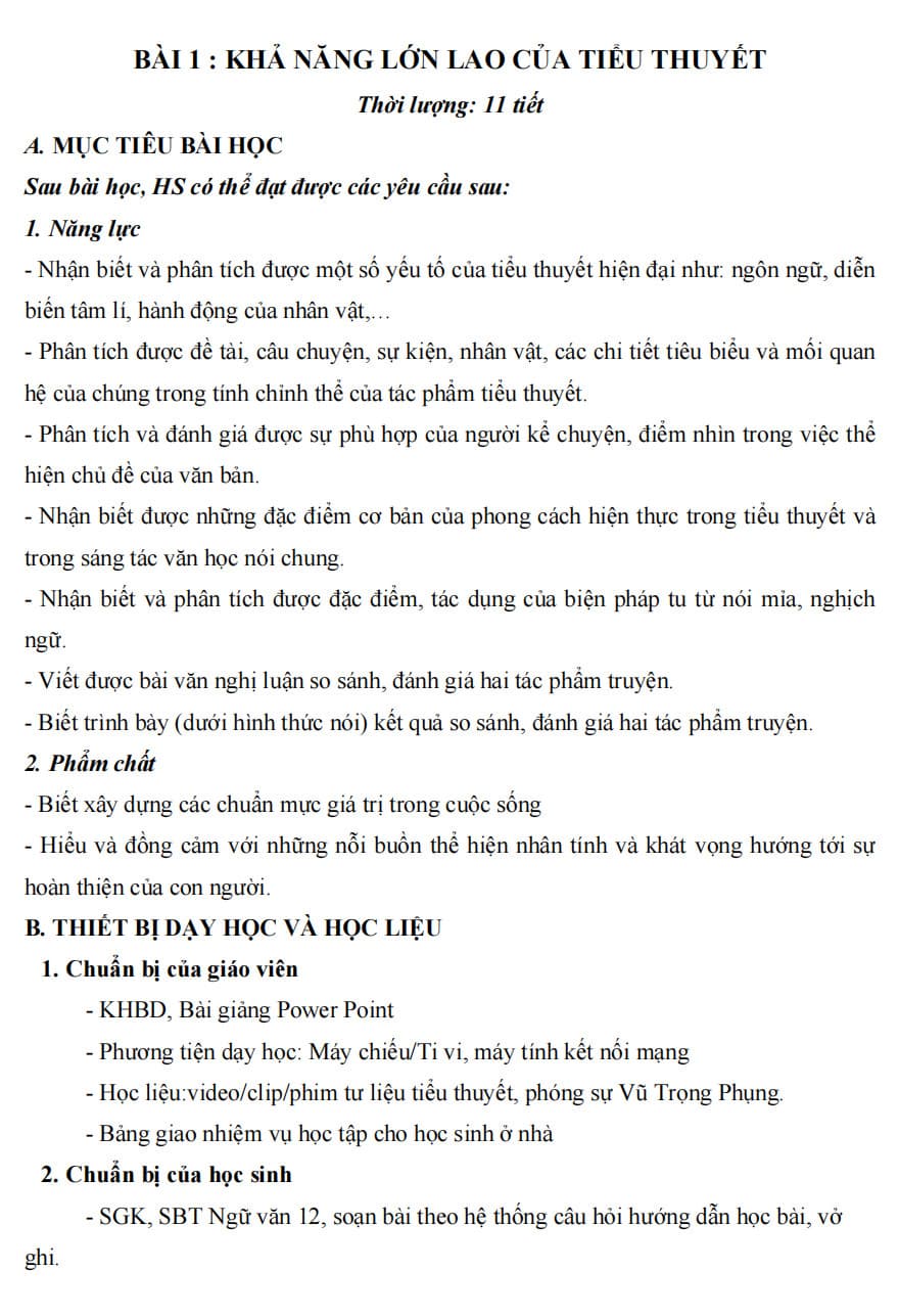 Sách - Combo Kế hoạch bài dạy ngữ văn 12 - tập 1 + 2 (Kết Nối) - ảnh 12