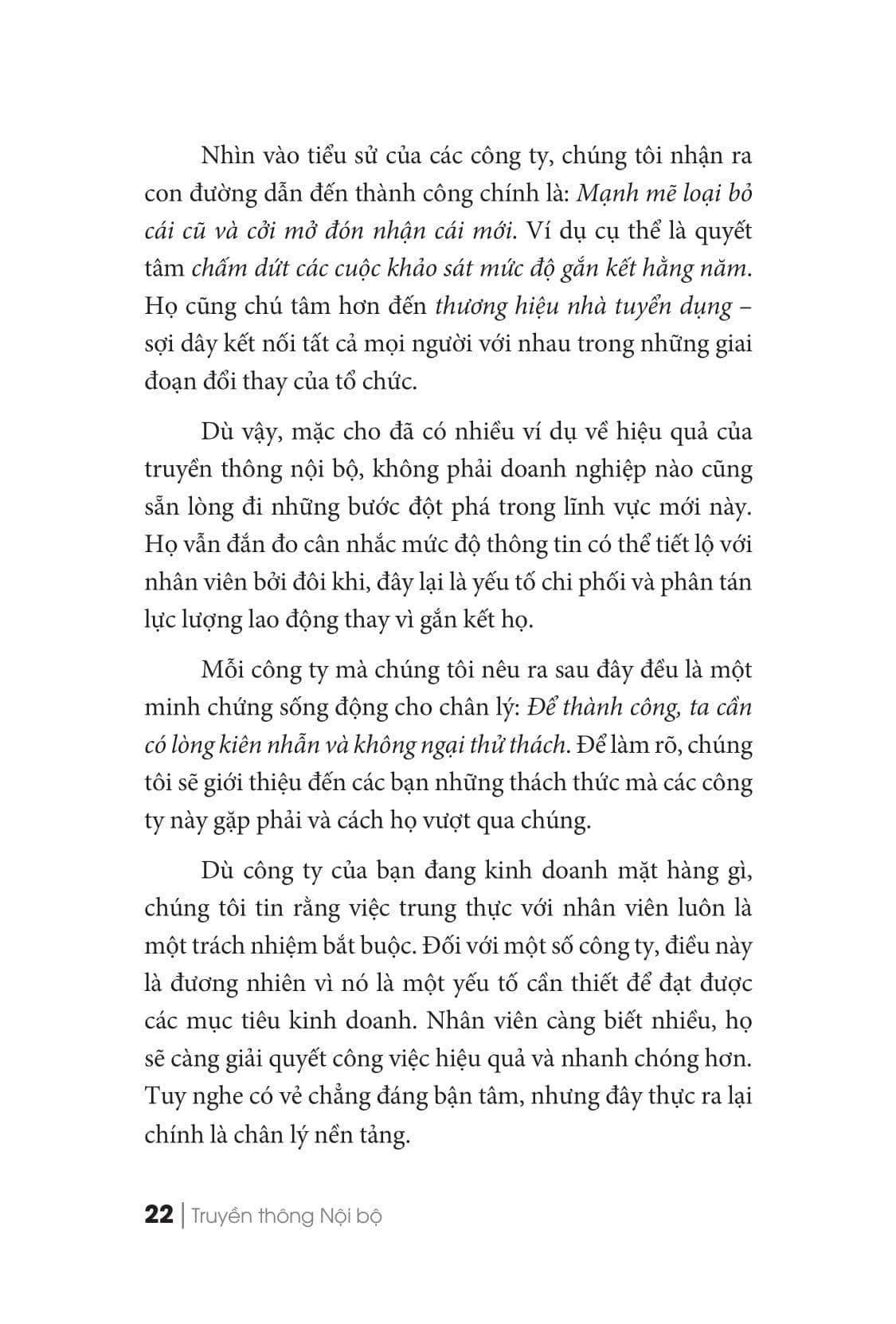 Sách Truyền Thông Nội Bộ: Linh Hồn Của Doanh Nghiệp - ảnh 24