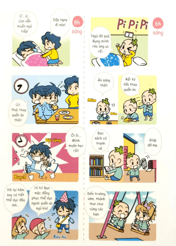 Sách Cùng con rèn nếp sinh hoạt - ảnh 5