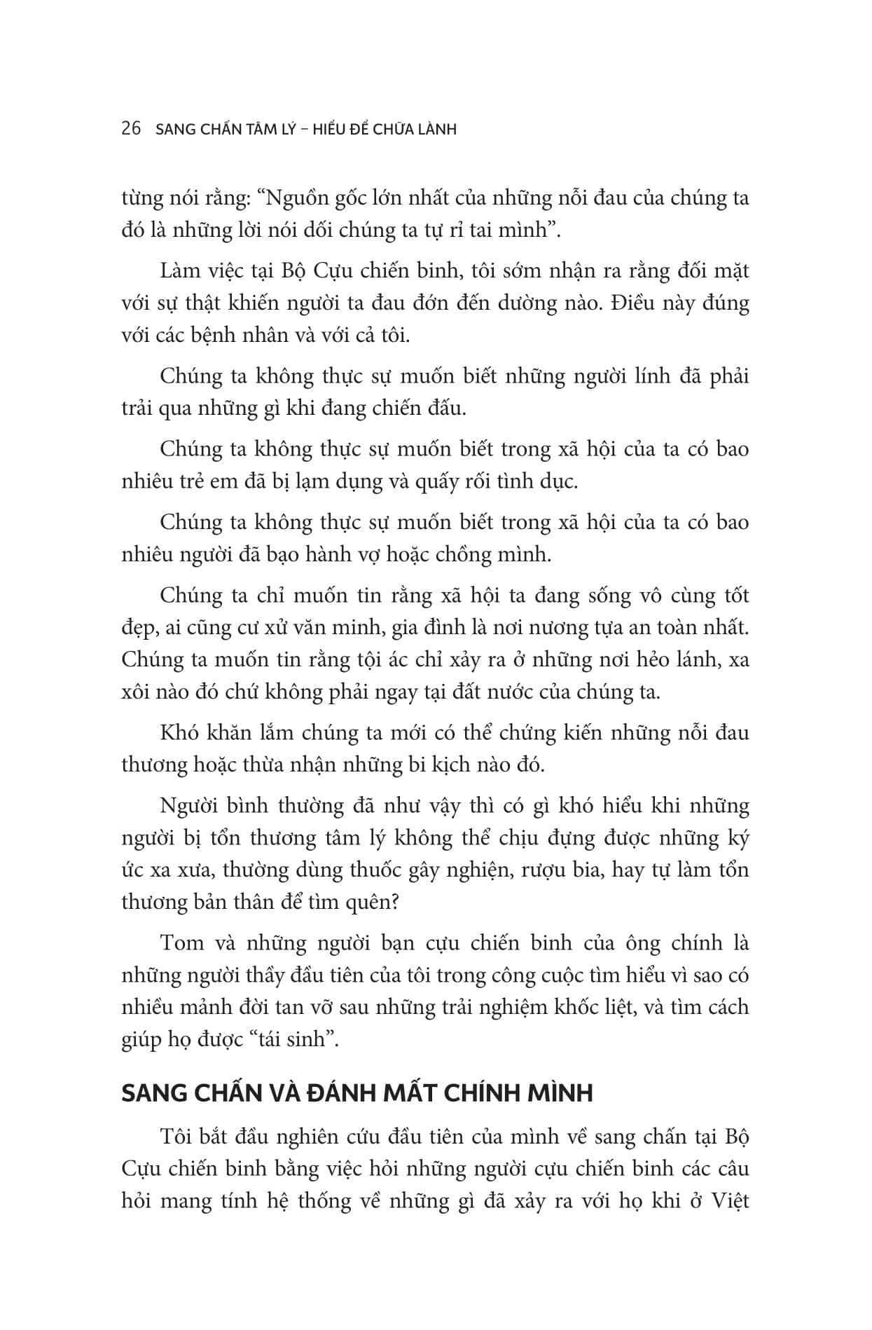 Sách Sang Chấn Tâm Lý - Hiểu Để Chữa Lành - ảnh 13