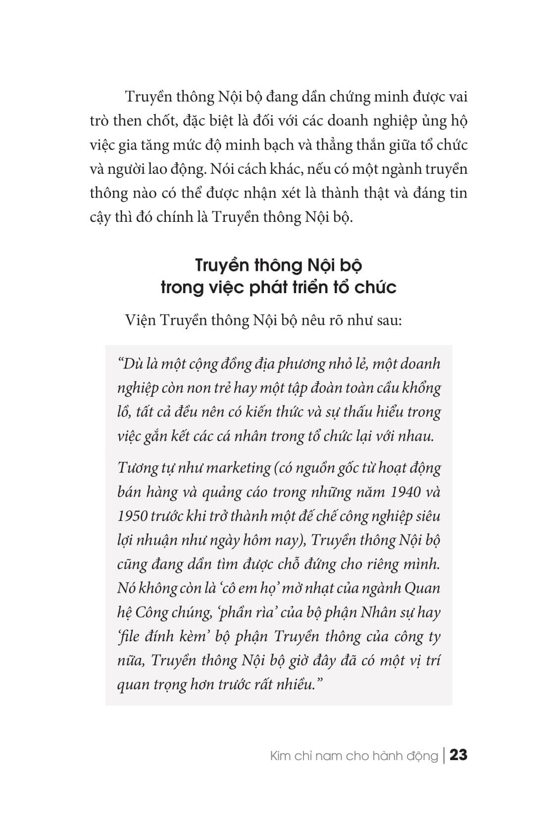 Sách Truyền Thông Nội Bộ: Linh Hồn Của Doanh Nghiệp - ảnh 12